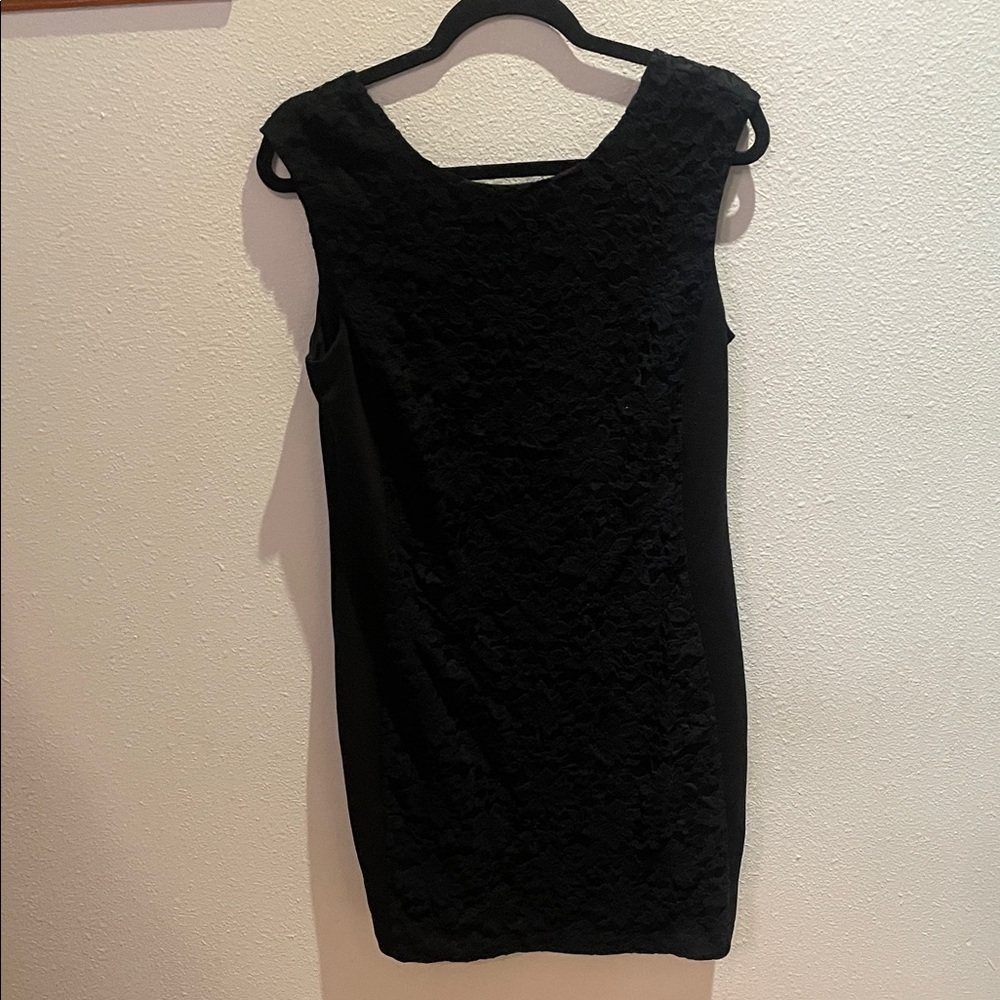 Apt. 9 Black Textured Mini Dress